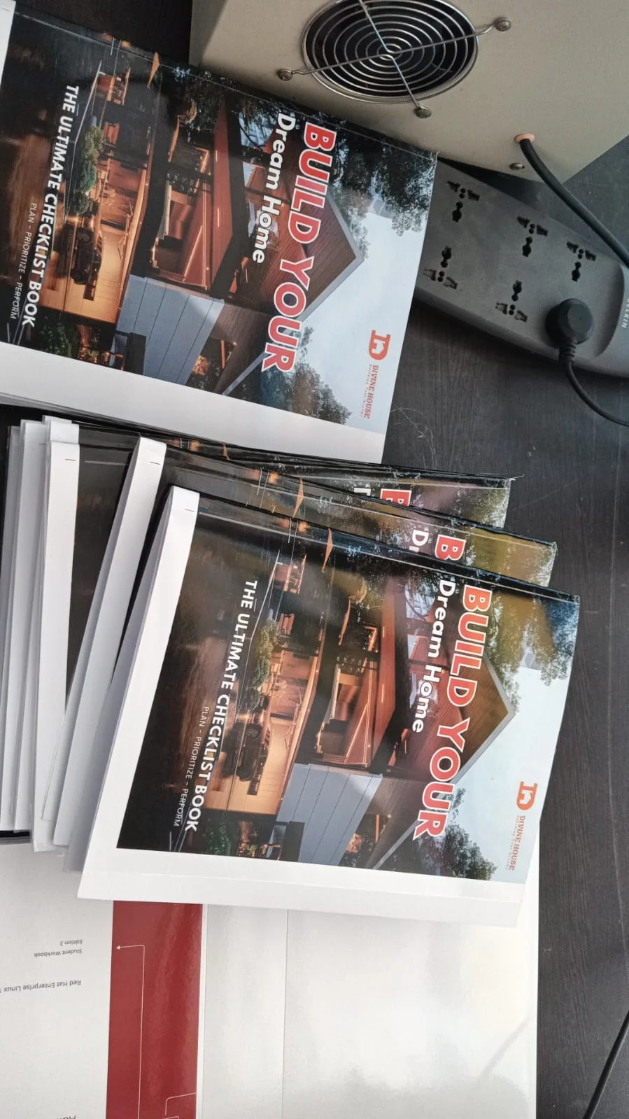 Promotional brochure print sample